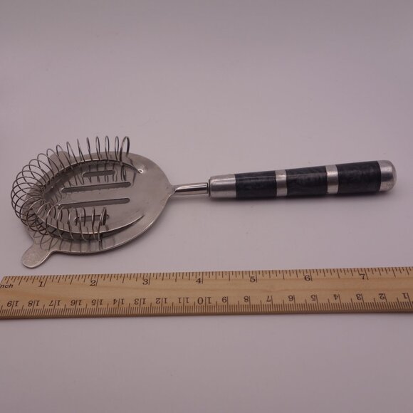 Bottle Opener And Cocktail Strainer - Picture 2 of 13